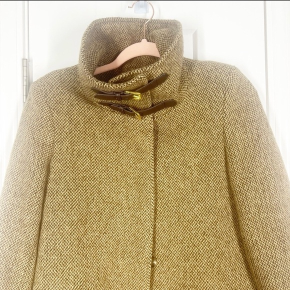 Lauren Ralph Lauren Wool Blend Twill Long Coat Size 4 - Picture 3 of 8